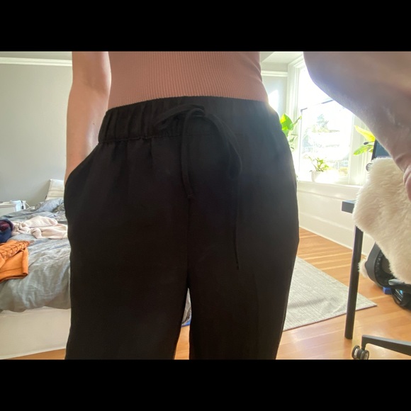 H & M linen like loose pants - Picture 3 of 7